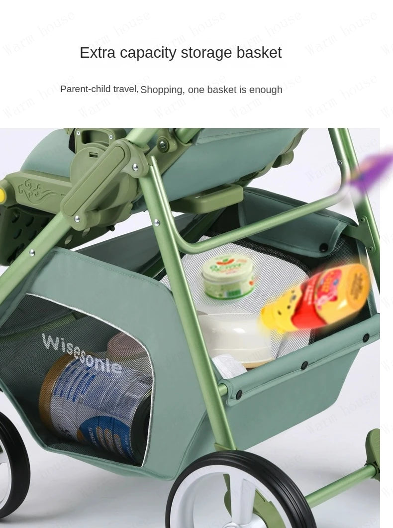 2 In 1 Portable Multifunctional Baby Stroller Features (11)