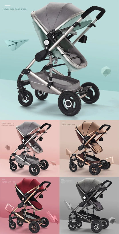 Luxury High Landscape Baby Strollers