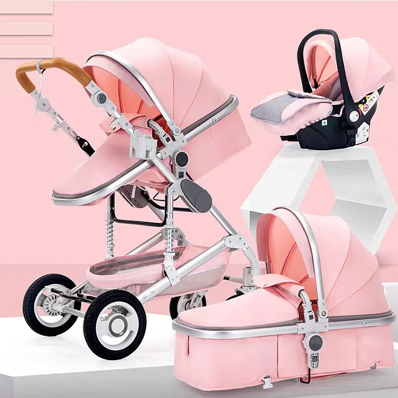 Luxury Multifunctional Baby Stroller