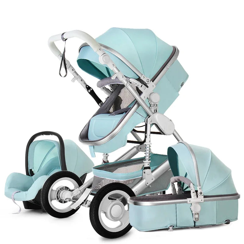 3 in 1 Infant Stroller Set (1)