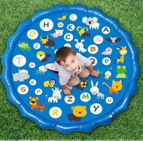 Kids Sprinkler Play Pad Mat Outdoor