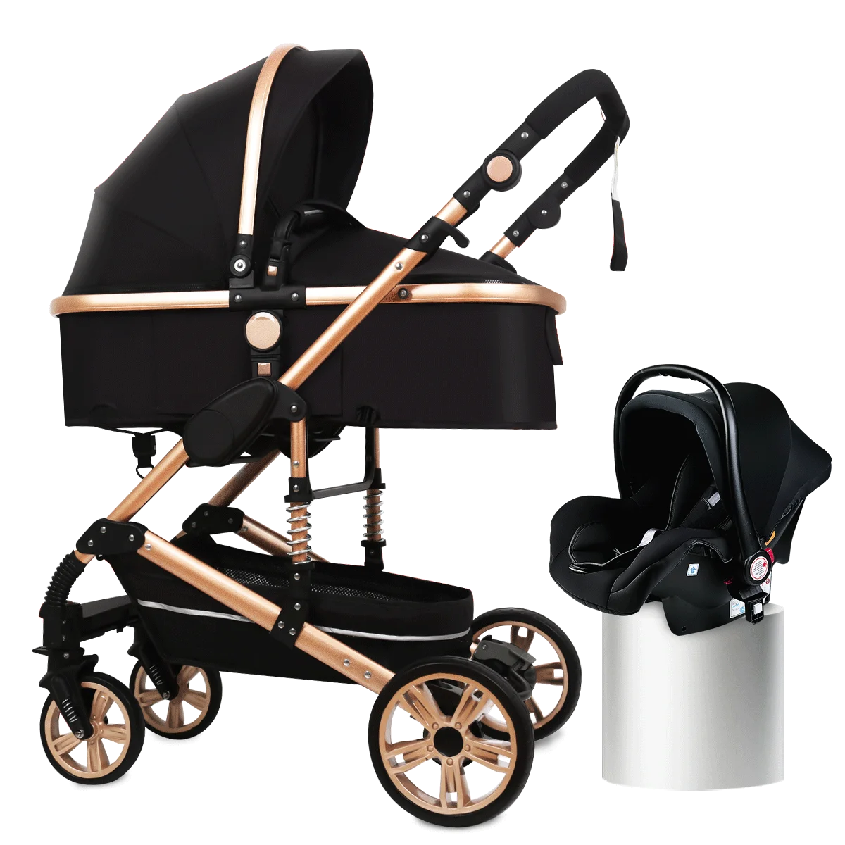 3 in 1 stroller folding two-sided png