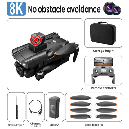 Xiaomi V198GPS Drone ESC 8K Professional HD Camera Brushless Obstacle Avoidance Aerial Optical Foldable Quadcopter Mini Drone