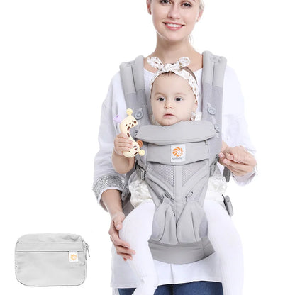 Mom carry her daughter in Baby Carrier Ergonomic (15)