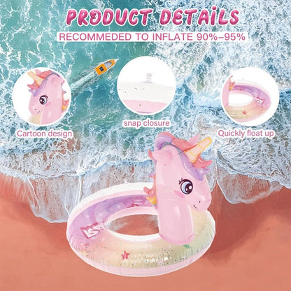 Inflatable Unicorn Swimming Ring