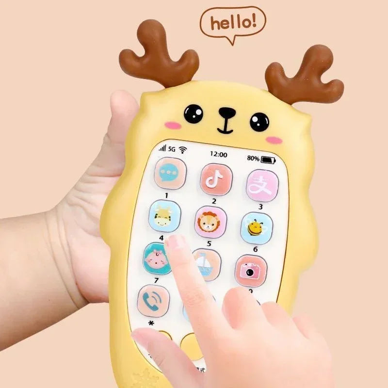 baby playing on her baby phone toys (1)