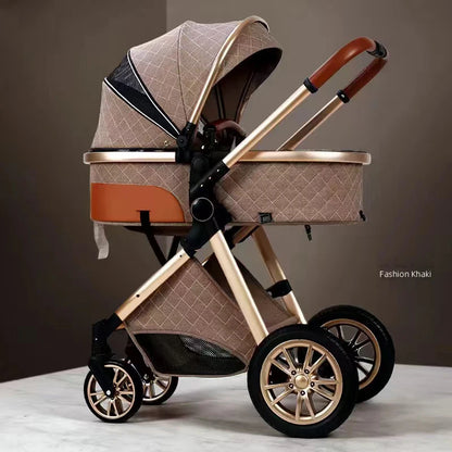 Comfortable portable baby strollers