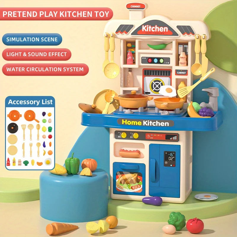 Realistic Pretend Play Cooking Toy for Kids