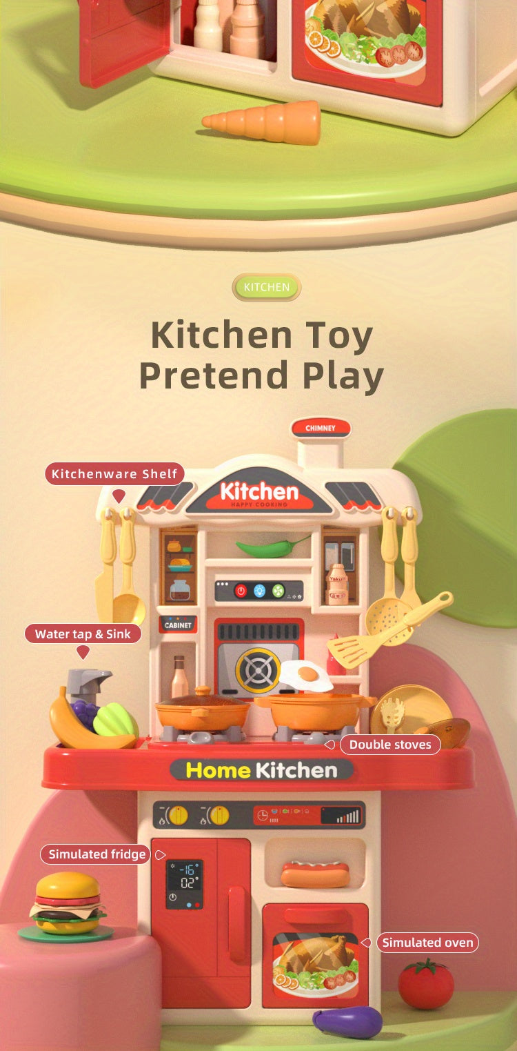 Realistic Pretend Play Cooking Toy for Kids