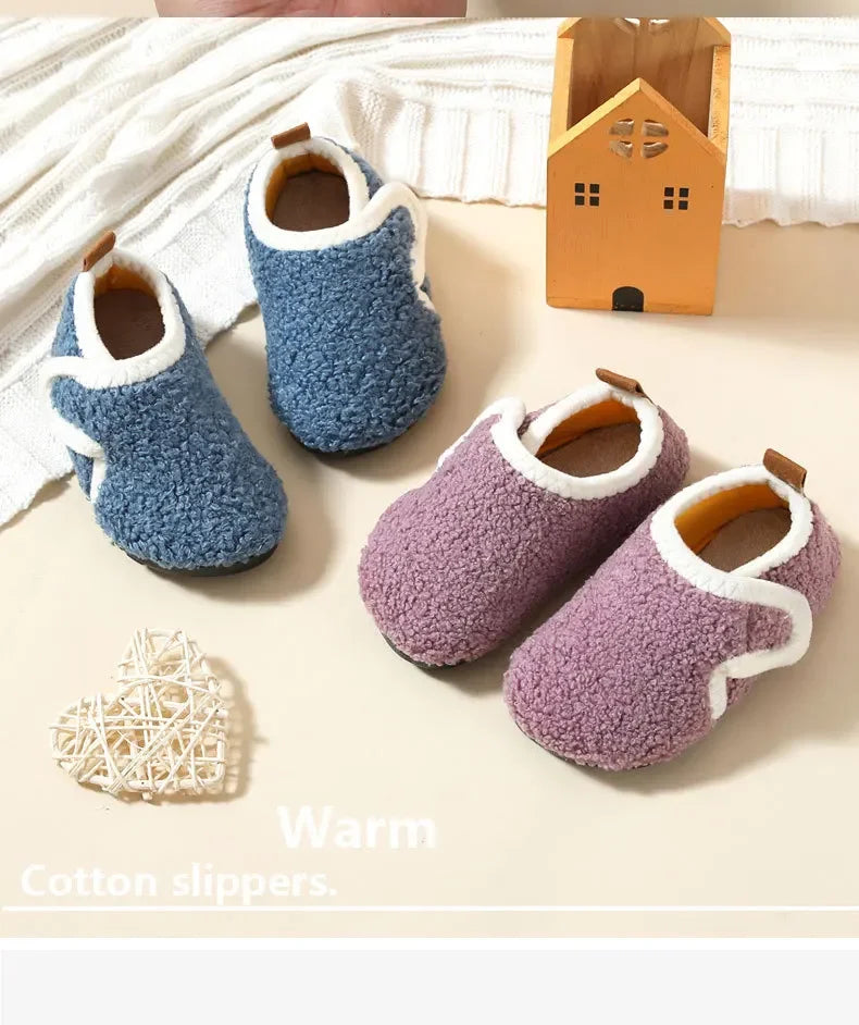 Pantuflas Child Cotton Slippers