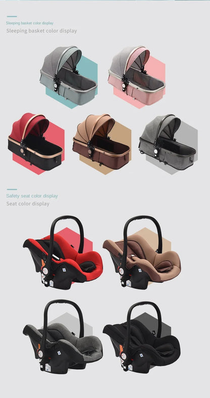 Luxury High Landscape Baby Strollers