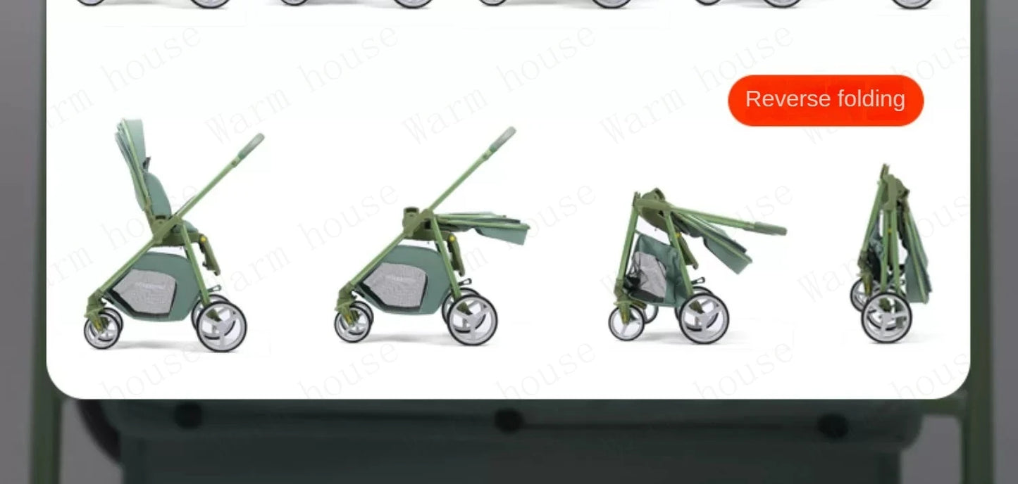 2 In 1 Portable Multifunctional Baby Stroller Features (7)