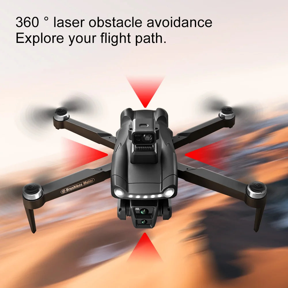 Xiaomi V198GPS Drone ESC 8K Professional HD Camera Brushless Obstacle Avoidance Aerial Optical Foldable Quadcopter Mini Drone