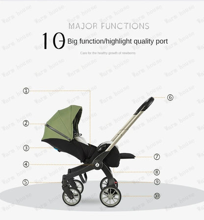 4-in-1 baby two-way stroller feature (4)