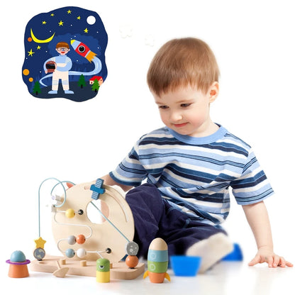 Montessori Toys Baby Wooden Aviation-themed