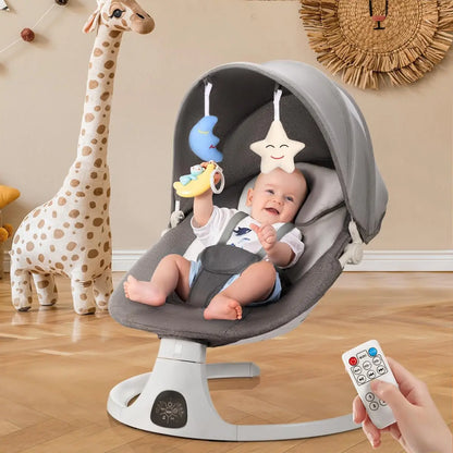 Electric Baby Bouncer & Rocker with Bluetooth