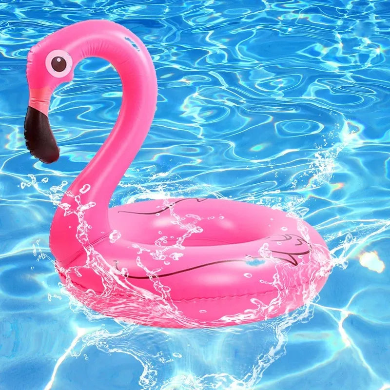 Flamingo Inflatable Swimming Ring for Adult Baby