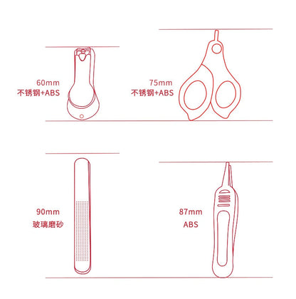 Newborn Baby Nail Scissor Care