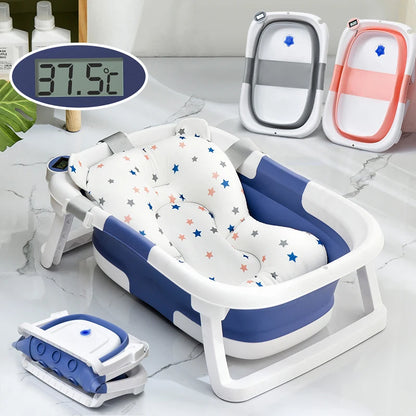 Real-time Temperature Silicone Baby Take A Bath