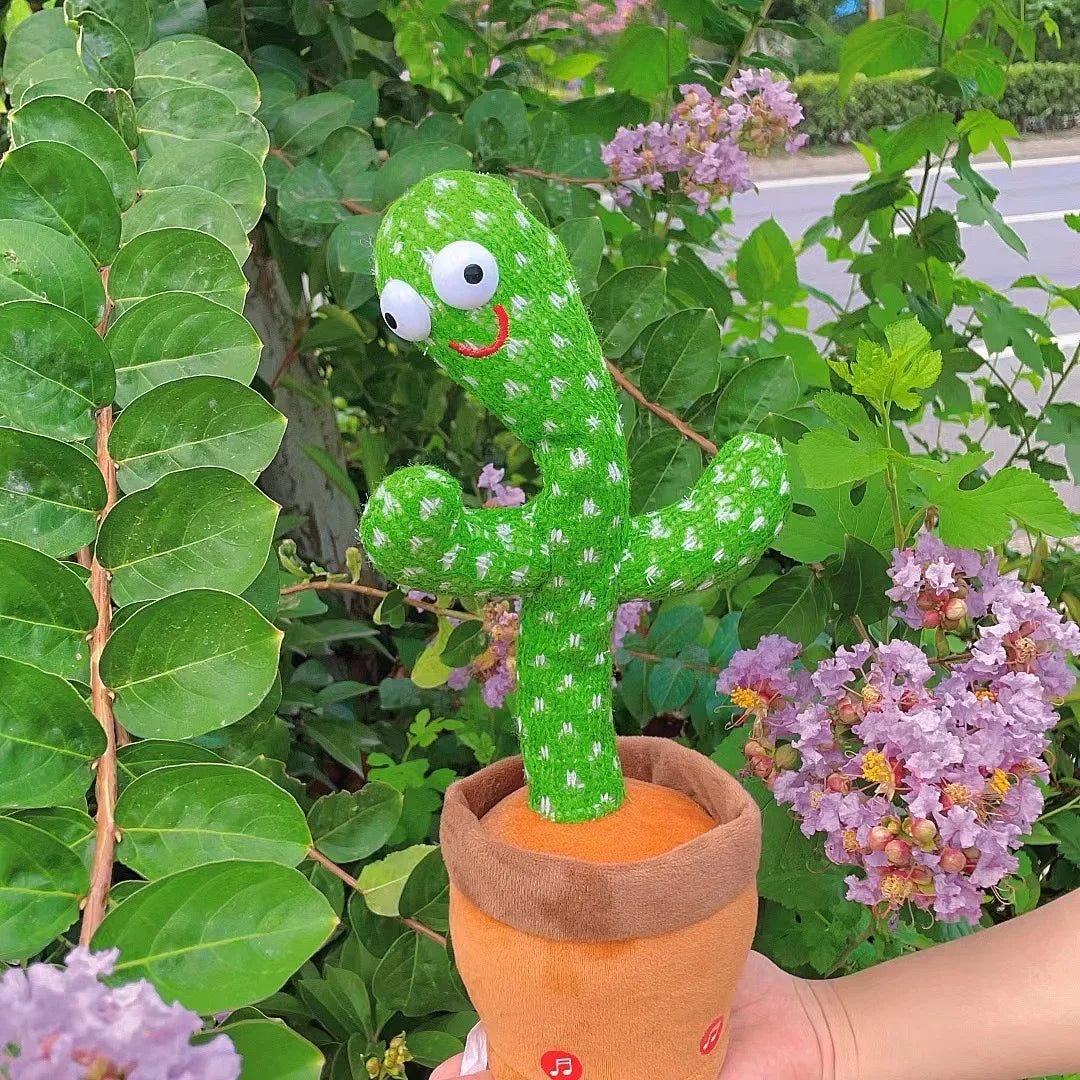 Dancing Cactus Repeat Talking Toy