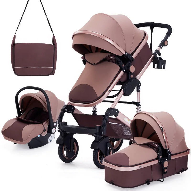 3 in 1 Infant Stroller Set (4)