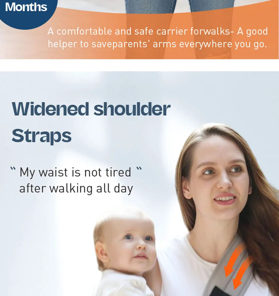 Infant Carrying Bag Waist Stool Strap