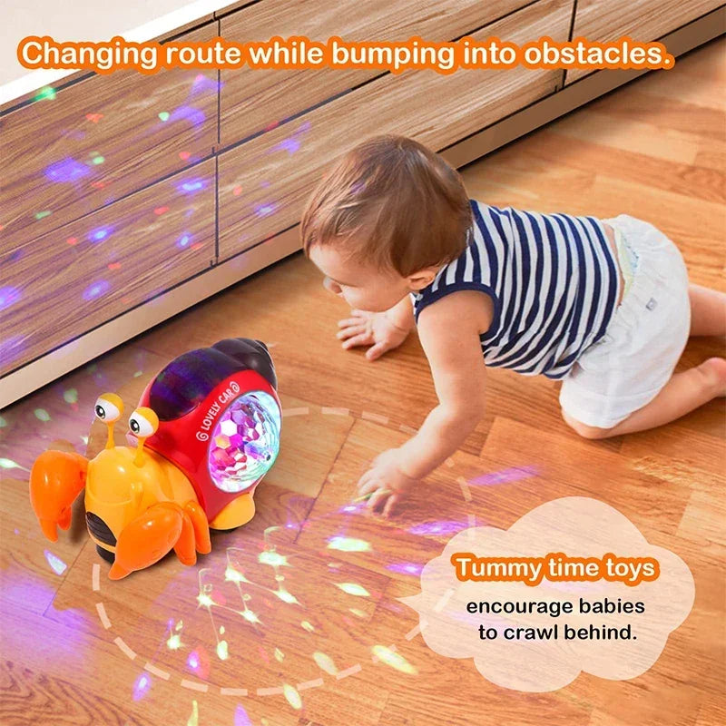 Crawling Crab Dancing Electronic Toy