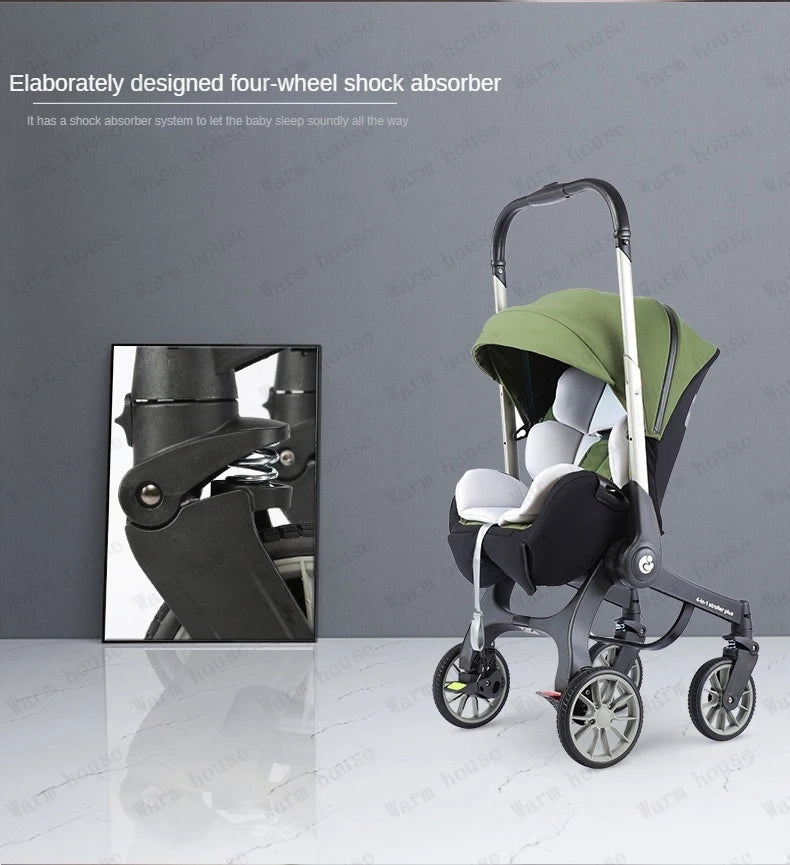 4-in-1 baby two-way stroller feature (10)