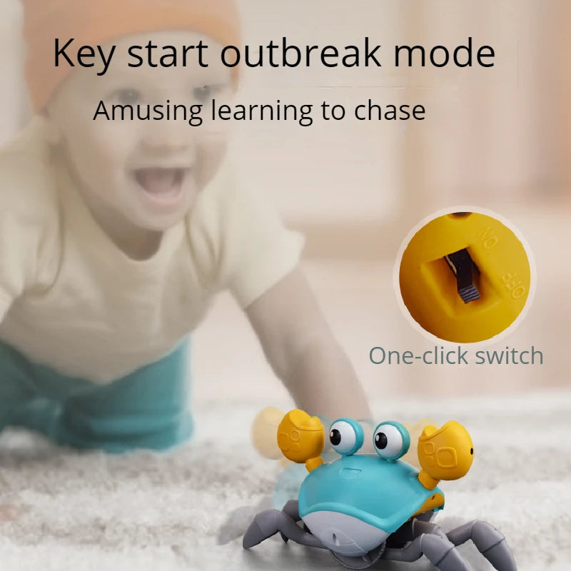 Children's Crab Crawl Electronic Toy