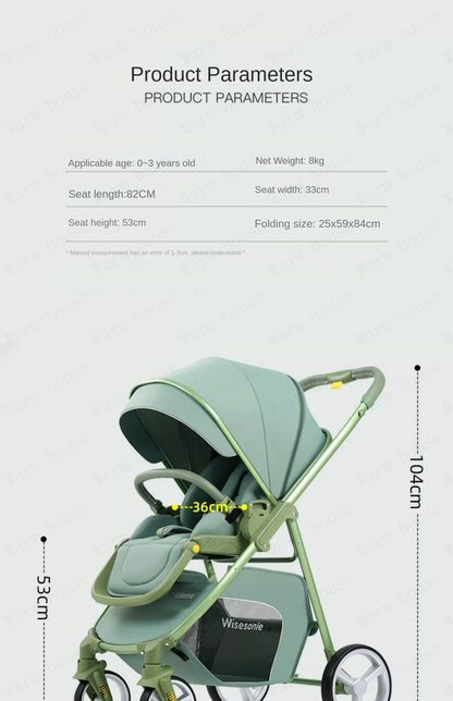 2 In 1 Portable Multifunctional Baby Stroller Features (14)