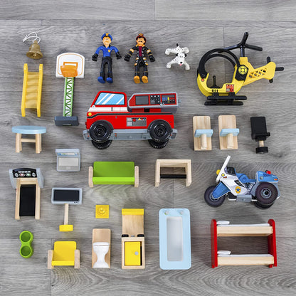 Everyday Heroes Play Set for kids |  Arroura Studio