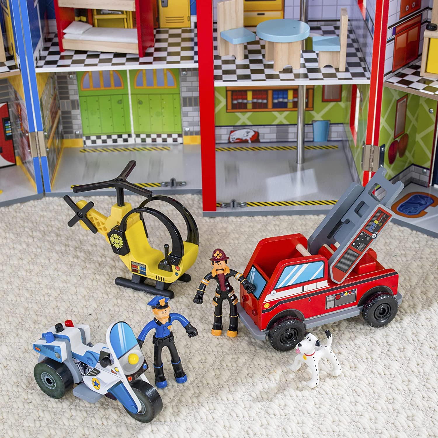 Everyday Heroes Play Set for kids |  Arroura Studio