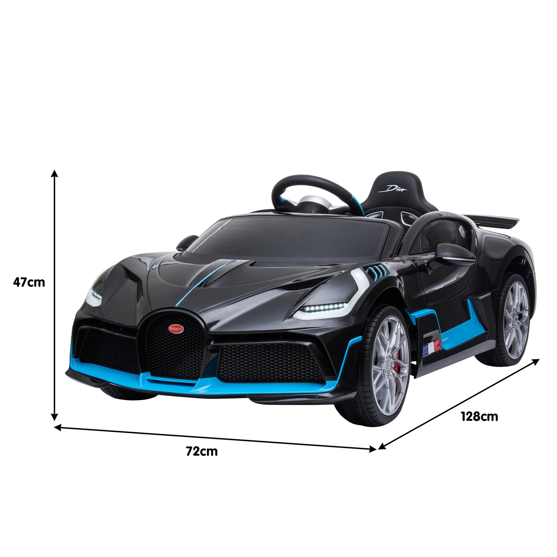 Kahuna Licensed Bugatti Divo Kids Electric Ride-On Car