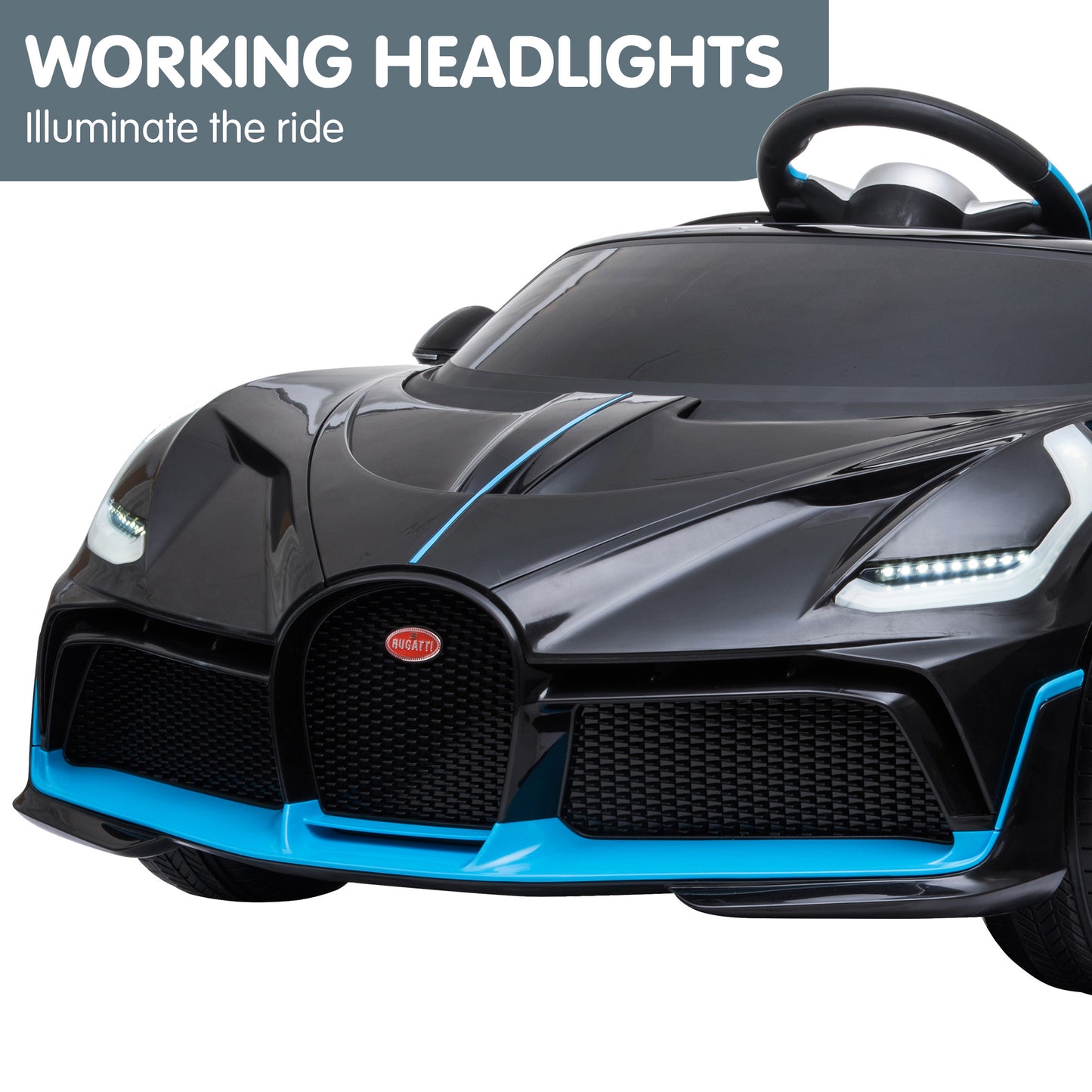 Kahuna Licensed Bugatti Divo Kids Electric Ride-On Car