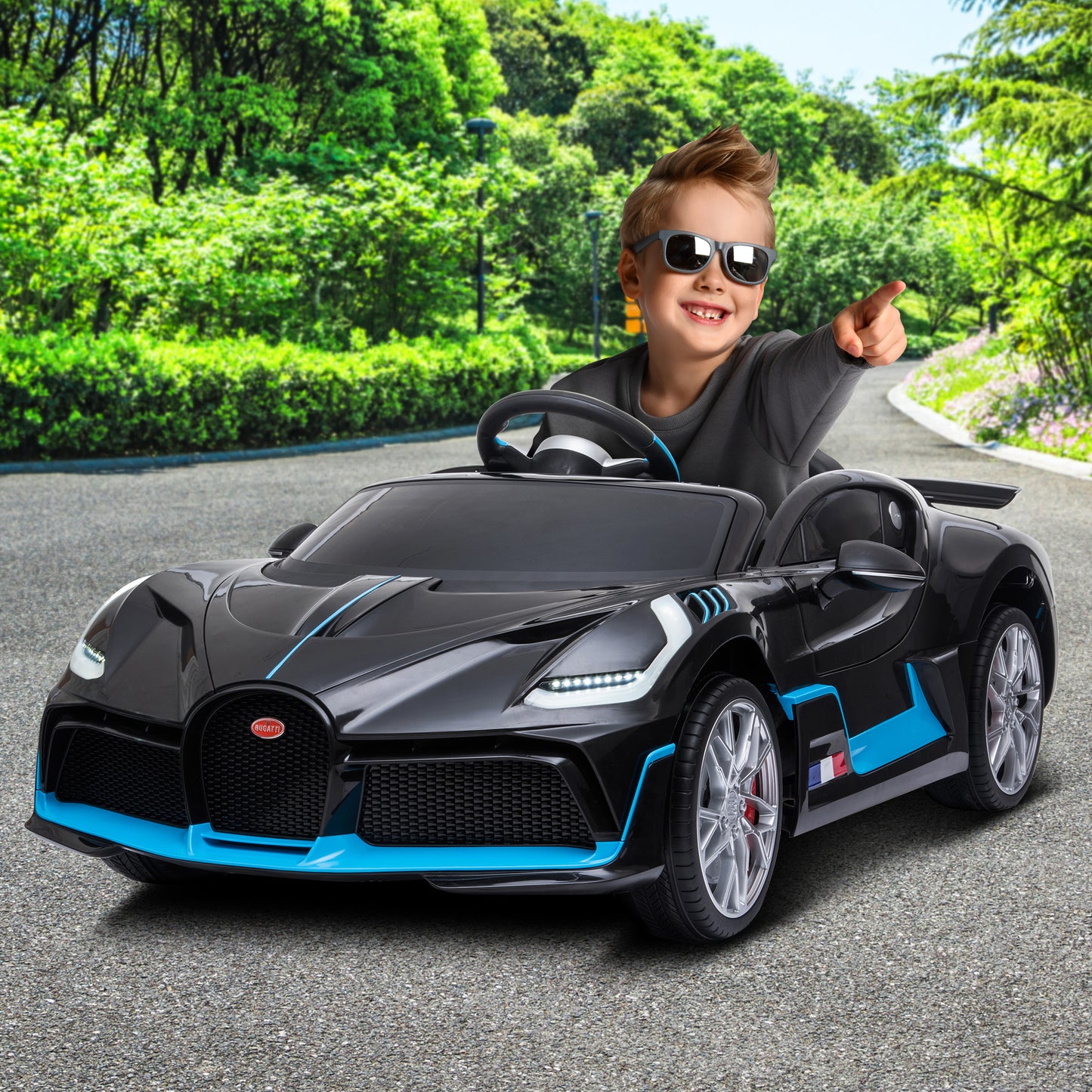 Kahuna Licensed Bugatti Divo Kids Electric Ride-On Car