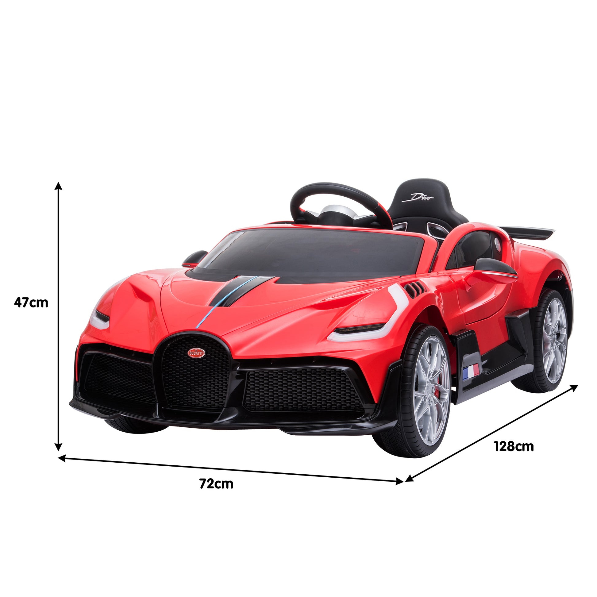 Kahuna Licensed Bugatti Divo Kids Electric Ride-On Car