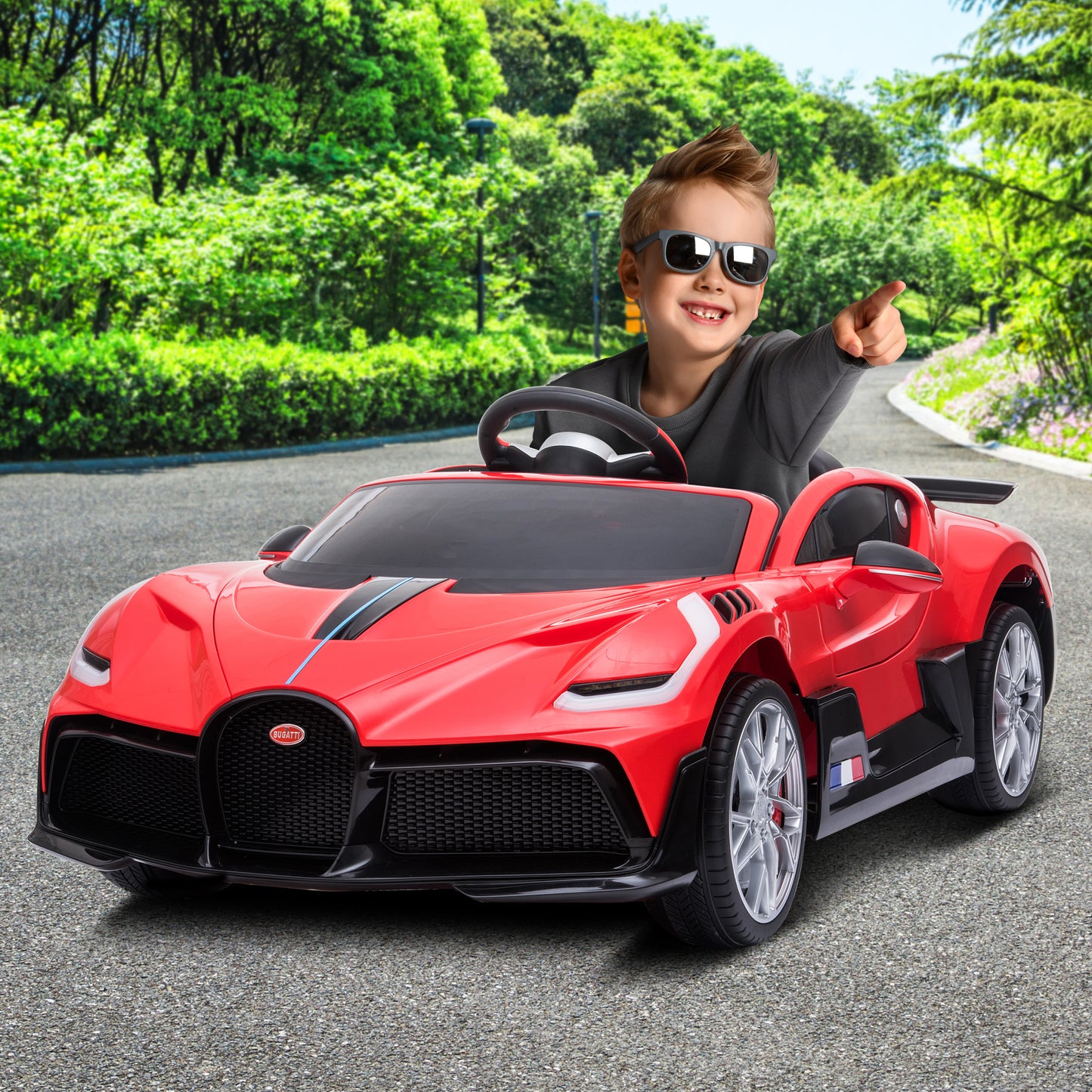 Kahuna Licensed Bugatti Divo Kids Electric Ride-On Car