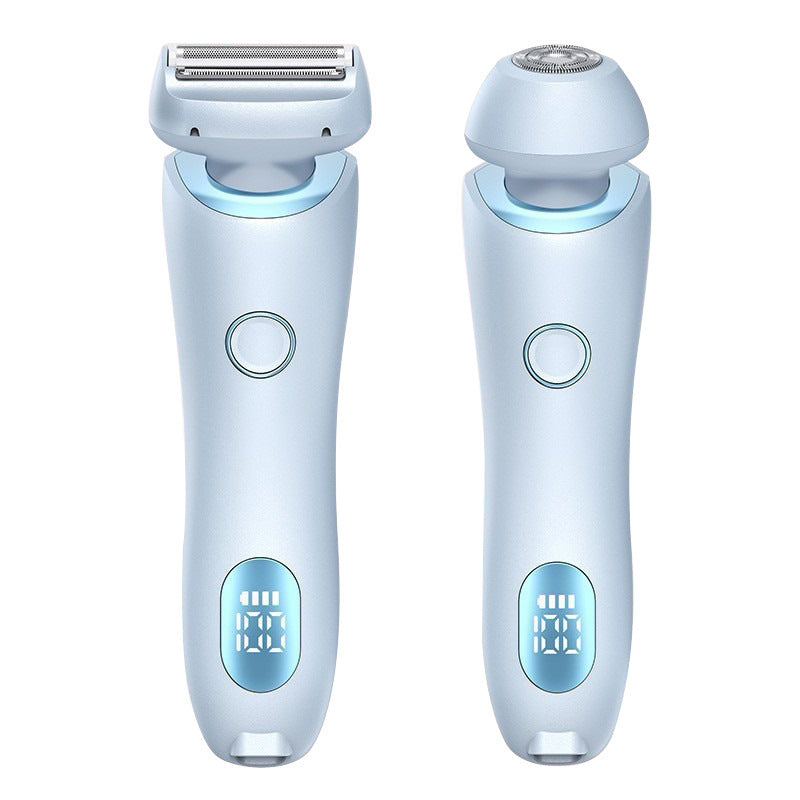 Blue 2 In 1 Hair Removal Epilator Trimmer 