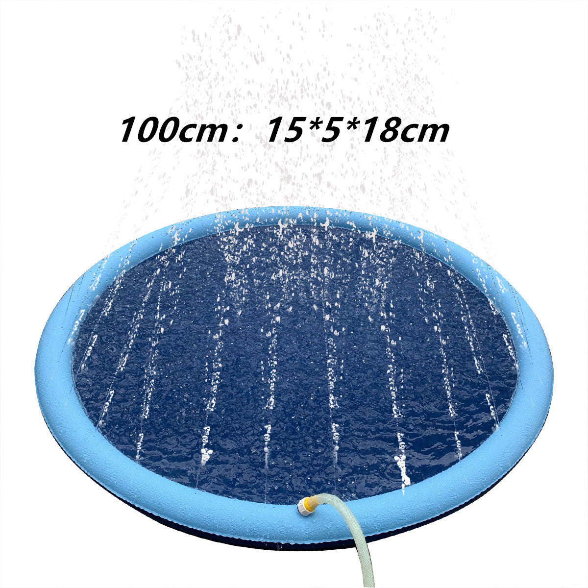 Non-Slip Splash Pad For Kids And Pet Dog Pool Summer Outdoor Water Toys