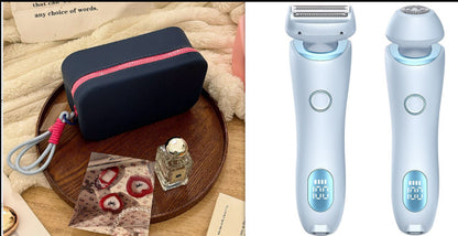 2 In 1 Hair Removal Epilator Trimmer with accessories (1)