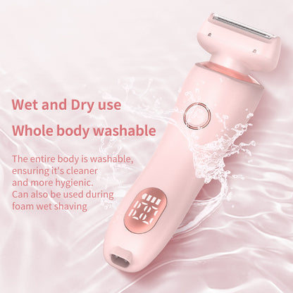 2 In 1 Hair Removal Epilator Trimmer feature