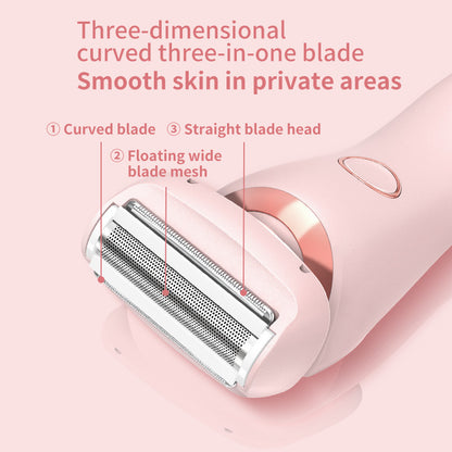 2 In 1 Hair Removal Epilator Trimmer Feature (2)