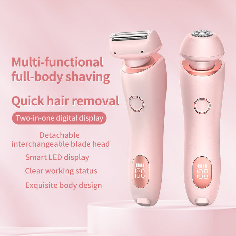 2 In 1 Hair Removal Epilator Trimmer Feature (1)